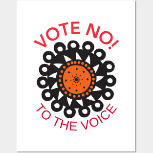 Vote No To The Voice Indigenous Voice To Parliament Posters and Art